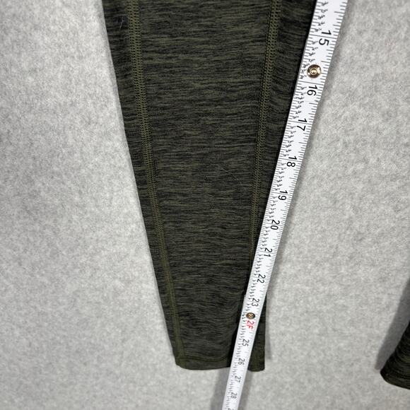 Victorias Secret Leggings XS 2 Ultimate Pockets 7/8 Army Olive Heathered Active - Picture 7 of 12